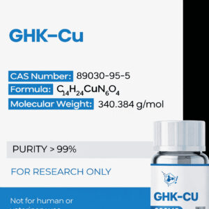GHK-Cu (Copper Peptide) (200mg, 500mg, 1000mg)